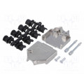 MHDTZK15-K; Enclosure: for D-Sub connectors; D-Sub 15pin,D-Sub HD 26pin; MH CONNECTORS MHDTZK15-K; Enclosure: for D-Sub connectors; D-Sub 15pin,D-Sub HD 26pin; MH CONNECTORS
