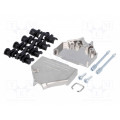 MHDTZK25-K; Enclosure: for D-Sub connectors; D-Sub 25pin,D-Sub HD 44pin; MH CONNECTORS MHDTZK25-K; Enclosure: for D-Sub connectors; D-Sub 25pin,D-Sub HD 44pin; MH CONNECTORS