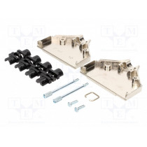 MHDTZK37-K; Enclosure: for D-Sub connectors; D-Sub 37pin,D-Sub HD 62pin; MH CONNECTORS