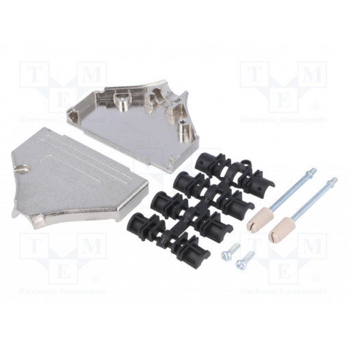 MHDTZK37-RA-PC-K; Enclosure: for D-Sub connectors; D-Sub 37pin,D-Sub HD 62pin; MH CONNECTORS