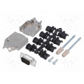 MHDTZK9-DB9P-K; D-Sub; PIN: 9; plug; male; straight; soldering; for cable; MH CONNECTORS MHDTZK9-DB9P-K; D-Sub; PIN: 9; plug; male; straight; soldering; for cable; MH CONNECTORS