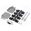 MHDTZK9-DB9S-K; D-Sub; PIN: 9; plug; female; straight; soldering; for cable; MH CONNECTORS MHDTZK9-DB9S-K; D-Sub; PIN: 9; plug; female; straight; soldering; for cable; MH CONNECTORS