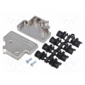 MHDVSL25-K; Enclosure: for D-Sub connectors; D-Sub 25pin,D-Sub HD 44pin; MH CONNECTORS MHDVSL25-K; Enclosure: for D-Sub connectors; D-Sub 25pin,D-Sub HD 44pin; MH CONNECTORS
