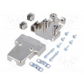 MHTRI-15-M-K; Enclosure: for D-Sub connectors; D-Sub 15pin,D-Sub HD 26pin; MH CONNECTORS MHTRI-15-M-K; Enclosure: for D-Sub connectors; D-Sub 15pin,D-Sub HD 26pin; MH CONNECTORS