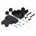 MHTRI-15-P-K; Enclosure: for D-Sub connectors; D-Sub 15pin,D-Sub HD 26pin; MH CONNECTORS MHTRI-15-P-K; Enclosure: for D-Sub connectors; D-Sub 15pin,D-Sub HD 26pin; MH CONNECTORS