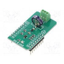 RTC 7 CLICK; Click board; RTC; GPIO,I2C; MAX31341B; mikroBUS connector,screw; MIKROELEKTRONIKA