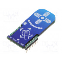 CAP SLIDER 2 CLICK; Click board; capacitive keypad; GPIO,I2C; IQS333; 3.3VDC; MIKROELEKTRONIKA