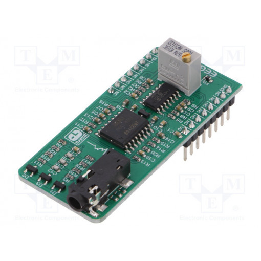 EEG CLICK; Click board; EEG; analog; INA114,MCP6106,MPU6050; 5VDC; MIKROELEKTRONIKA