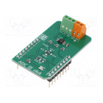 ADC 8 CLICK; Click board; A/D converter; I2C; ADS1115; 3.3/5VDC; MIKROELEKTRONIKA
