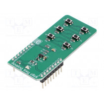 ANALOG KEY CLICK; Click board; mechanical keyboard; analog; mikroBUS connector; MIKROELEKTRONIKA