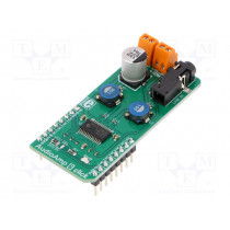 AUDIOAMP 6 CLICK; Click board; amplifier; GPIO; TPA3138D2; mikroBUS connector; MIKROELEKTRONIKA