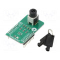 KEYLOCK 2 CLICK; Click board; rotary encoder; GPIO; SK13AEG13; mikroBUS connector; MIKROELEKTRONIKA