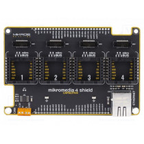 MIKROMEDIA 4 CAPACITIVE SHIELD; Expander; prototype board; MIKROELEKTRONIKA