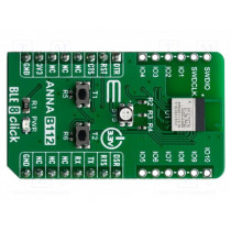 BLE 8 CLICK; Click board; Bluetooth V5.0 & BLE; GPIO,UART; ANNA-B112; 3.3VDC; MIKROELEKTRONIKA