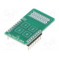 CAP TOUCH 5 CLICK; Click board; capacitive keypad; I2C; CY8CMBR3106S-LQXI; 3.3/5VDC; MIKROELEKTRONIKA
