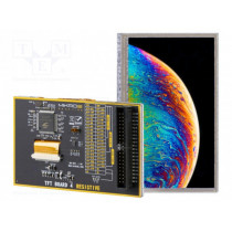 TFT BOARD 4 RESISTIVE; Dev.kit: with display; TFT,with touch panel; 4.3