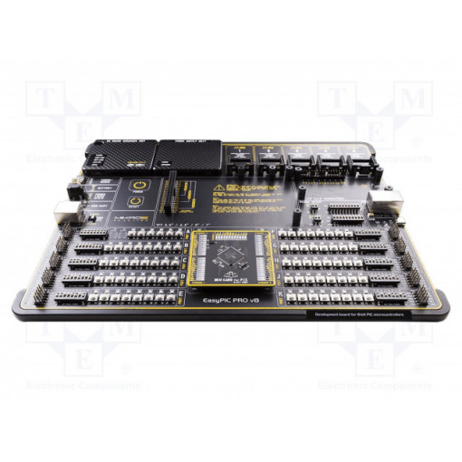 EASYPIC PRO V8 DEVELOPMENT SYSTEM; Dev.kit: Microchip PIC; Series: Fusion v8; MIKROELEKTRONIKA