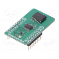 SEMPER FLASH CLICK; Click board; Flash memory; QSPI,SPI; S25HS512T; 3.3VDC; MIKROELEKTRONIKA