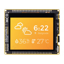 MIKROMEDIA 3 FOR KINETIS CAPACITIVE; Display: TFT; 3.5