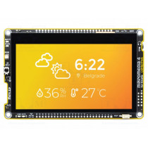 MIKROMEDIA 4 FOR KINETIS CAPACITIVE; Display: TFT; 4.3
