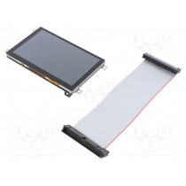 TFT BOARD 5 CAPACITIVE WITH FRAME; Display: TFT; 5