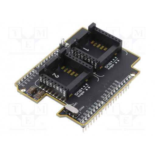 LPCXPRESSO CLICK SHIELD; Click board; adaptor; GPIO,I2C,PWM,SPI,UART,analog; MIKROELEKTRONIKA