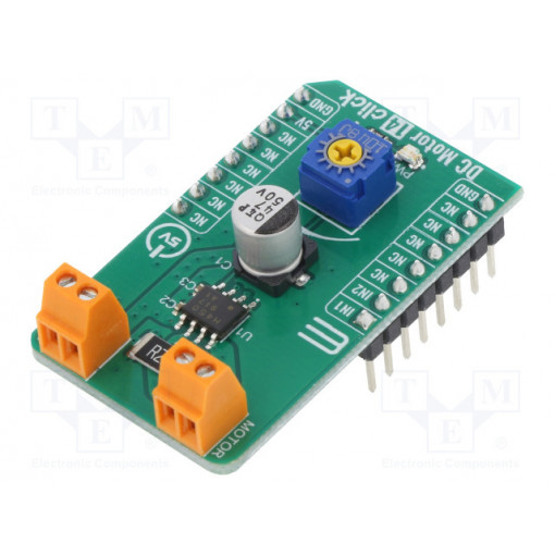 DC MOTOR 14 CLICK; Click board; motor driver; GPIO; TB67H450FNG; 5VDC; MIKROELEKTRONIKA