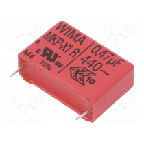 MKX14W34706B00KSSD; Capacitor: polypropylene; 470nF; 440VAC; ±10%; THT; Pitch: 27.5mm; WIMA