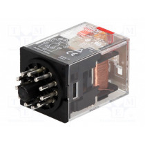 MKS3PI-5 AC110; Relay: electromagnetic; 3PDT; Ucoil: 110VAC; 10A; max.250VDC; OMRON
