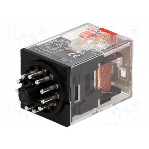 MKS3PI-5 AC110; Relay: electromagnetic; 3PDT; Ucoil: 110VAC; 10A; max.250VDC; OMRON