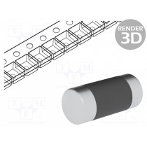 MMB02070C3303FB200; Resistor: thin film; SMD; 0207 melf; 330kΩ; 400mW; ±1%; Ø2.2x5.8mm; VISHAY