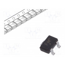MMBTA56WT1G; Transistor: PNP; bipolar; 80V; 0.5A; 460mW; SC70; ON SEMICONDUCTOR