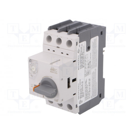 MMS-32H 0,4A; Motor breaker; 0.09kW; 220÷690VAC; DIN; Short circ.release: 5.2A; LS INDUSTRIAL SYSTEMS