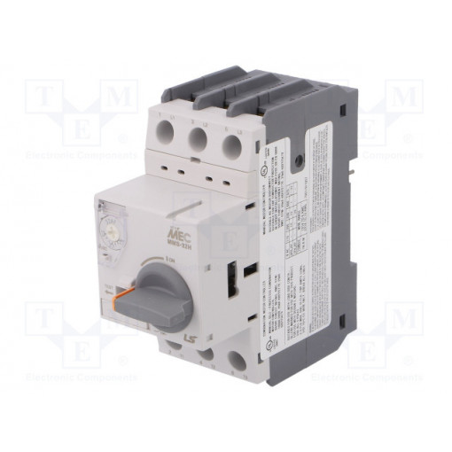 MMS-32H 2,5A; Motor breaker; 0.75kW; 220÷690VAC; DIN; Short circ.release: 32.5A; LS INDUSTRIAL SYSTEMS