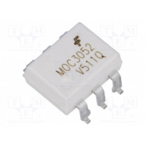 MOC3052SR2VM; Optotriac; 5.3kV; Uout: 600V; Gull wing 6; ON SEMICONDUCTOR (FAIRCHILD)