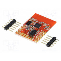 MOD-NRF8001; Module: Bluetooth Low Energy; SMD,THT; 33x23mm; 4.1; UEXT; OLIMEX