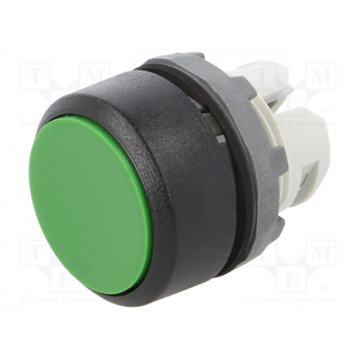 1SFA611100R1002; Switch: push-button; Stabl.pos: 1; 22mm; green; Illumin: none; IP66; ABB 1SFA611100R1002; Switch: push-button; Stabl.pos: 1; 22mm; green; Illumin: none; IP66; ABB