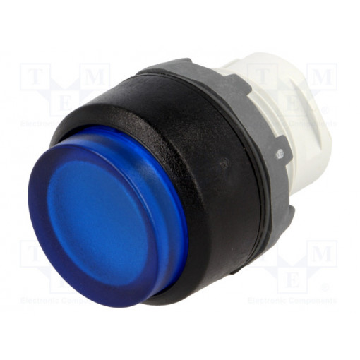 1SFA611103R1104; Switch: push-button; Stabl.pos: 2; 22mm; blue; Illumin: MLB-1; IP66; ABB