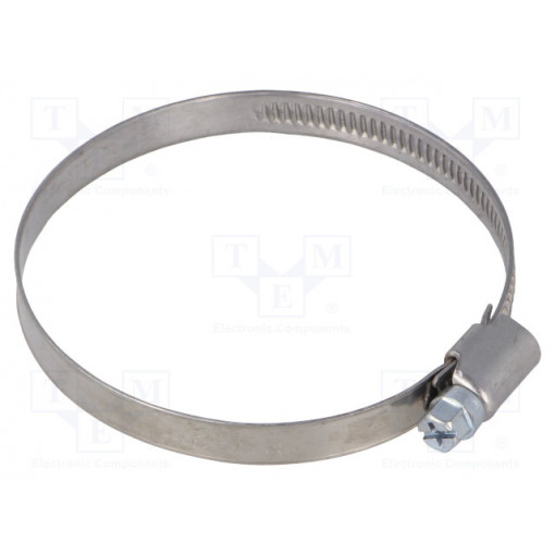 D2060; Worm gear clamp; W: 9mm; Clamping: 60÷80mm; chrome steel AISI 430; MPC INDUSTRIES