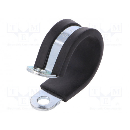 LKD12515; Fixing clamp; ØBundle : 25mm; W: 15mm; steel; Cover material: EPDM; MPC INDUSTRIES