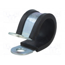 LKD13025; Fixing clamp; ØBundle : 30mm; W: 25mm; steel; Cover material: EPDM; MPC INDUSTRIES