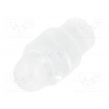 1265.1001; Fibre for LED; round; Ø2.8mm; Front: convex; straight; -20÷50°C; MENTOR 1265.1001; Fibre for LED; round; Ø2.8mm; Front: convex; straight; -20÷50°C; MENTOR