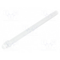 1265.1002; Fibre for LED; round; Ø2.8mm; Front: convex; straight; -20÷50°C; MENTOR 1265.1002; Fibre for LED; round; Ø2.8mm; Front: convex; straight; -20÷50°C; MENTOR