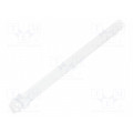 1265.2002; Fibre for LED; round; Ø2.8mm; Front: flat; straight; -20÷50°C; MENTOR 1265.2002; Fibre for LED; round; Ø2.8mm; Front: flat; straight; -20÷50°C; MENTOR