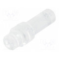 1265.2004; Fibre for LED; round; Ø2.8mm; Front: flat; straight; -20÷50°C; MENTOR 1265.2004; Fibre for LED; round; Ø2.8mm; Front: flat; straight; -20÷50°C; MENTOR