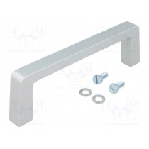 268.3; Handle; Mat: aluminium; grey; H: 40mm; L: 134mm; W: 12.2mm; MENTOR