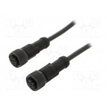 MSBP05FL-SBPFL-SB001; Cable: for sensors/automation; PIN: 5; M12-M12; B code-Profibus; AMPHENOL