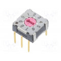 MSDR-10; Encoding switch; DEC/BCD; Pos: 10; THT; Rcont max: 80mΩ; SUNGMUN ELECTRONICS CO., LTD. MSDR-10; Encoding switch; DEC/BCD; Pos: 10; THT; Rcont max: 80mΩ; SUNGMUN ELECTRONICS CO., LTD.