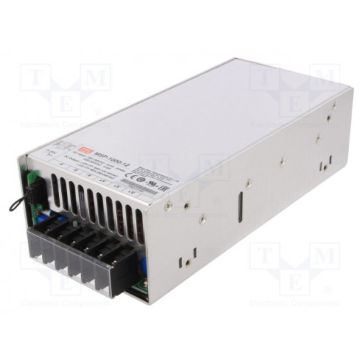 MSP-1000-12; Power supply: switched-mode; modular; 960W; 12VDC; 218x105x63.5mm; MEAN WELL
