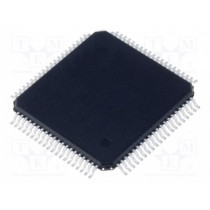 MSP430F477IPN; Microcontroller; SRAM: 2048B; Flash: 32kB; LQFP80; Comparators: 1; TEXAS INSTRUMENTS